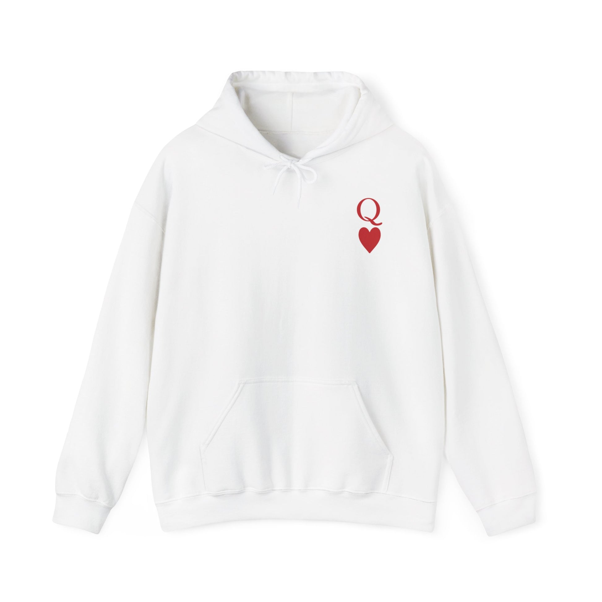 Red Queen: Hooded Sweatshirt - Bibliophile Bazaar