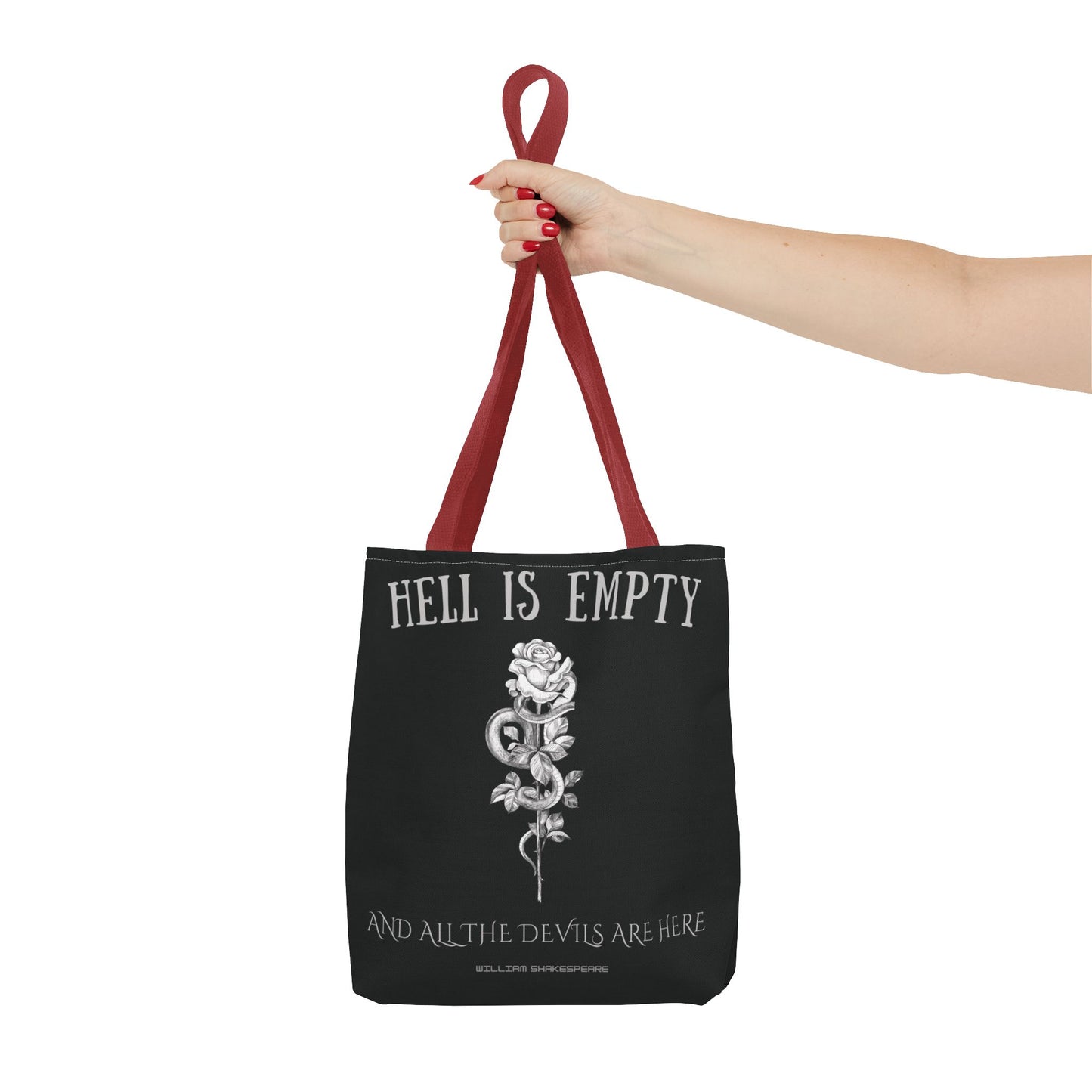 Hell is Empty: Tote Bag - Bibliophile Bazaar