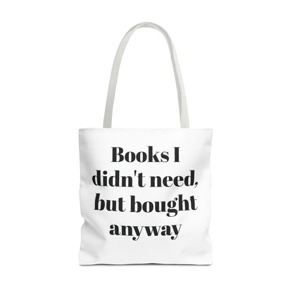 Book Bag: Tote - Bibliophile Bazaar