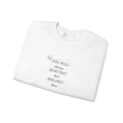 Christian Harper "Only Love": Crewneck Sweatshirt - Bibliophile Bazaar