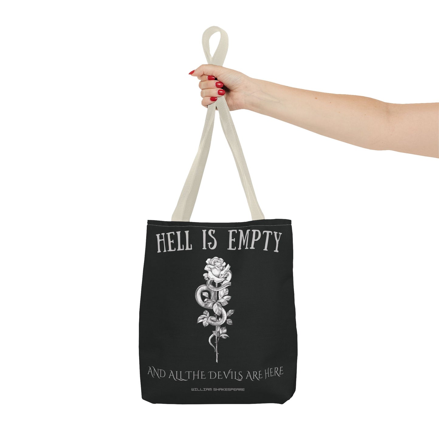 Hell is Empty: Tote Bag - Bibliophile Bazaar