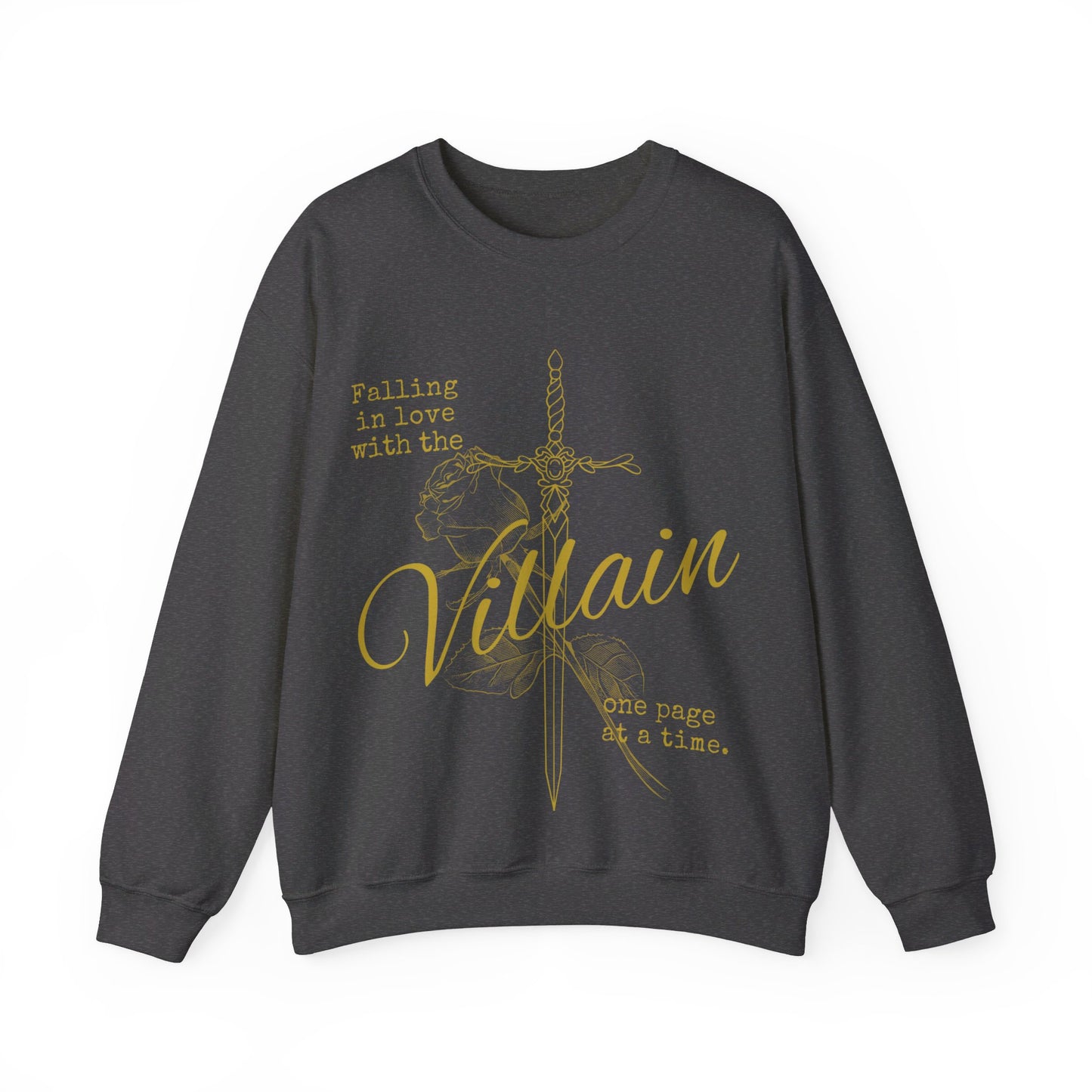 Falling in Love: Crewneck Sweatshirt - Bibliophile Bazaar