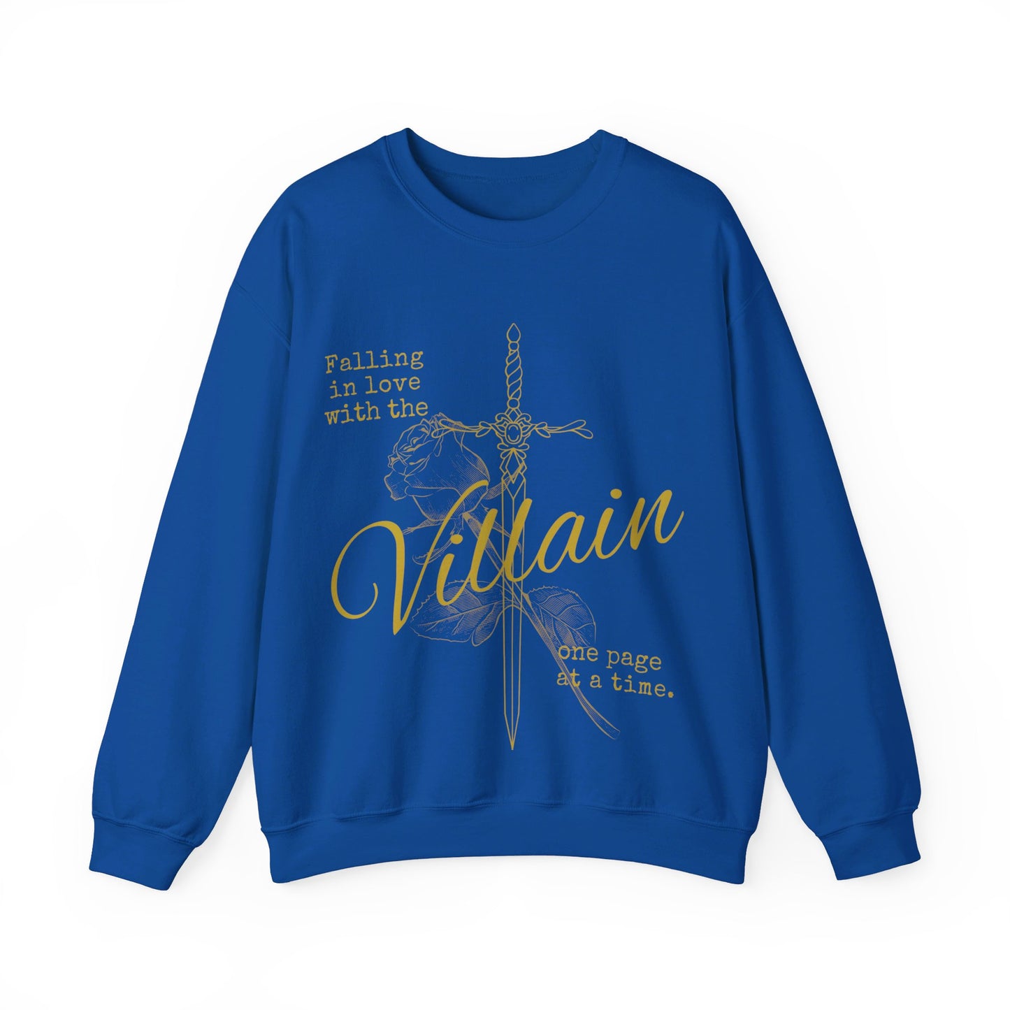 Falling in Love: Crewneck Sweatshirt - Bibliophile Bazaar