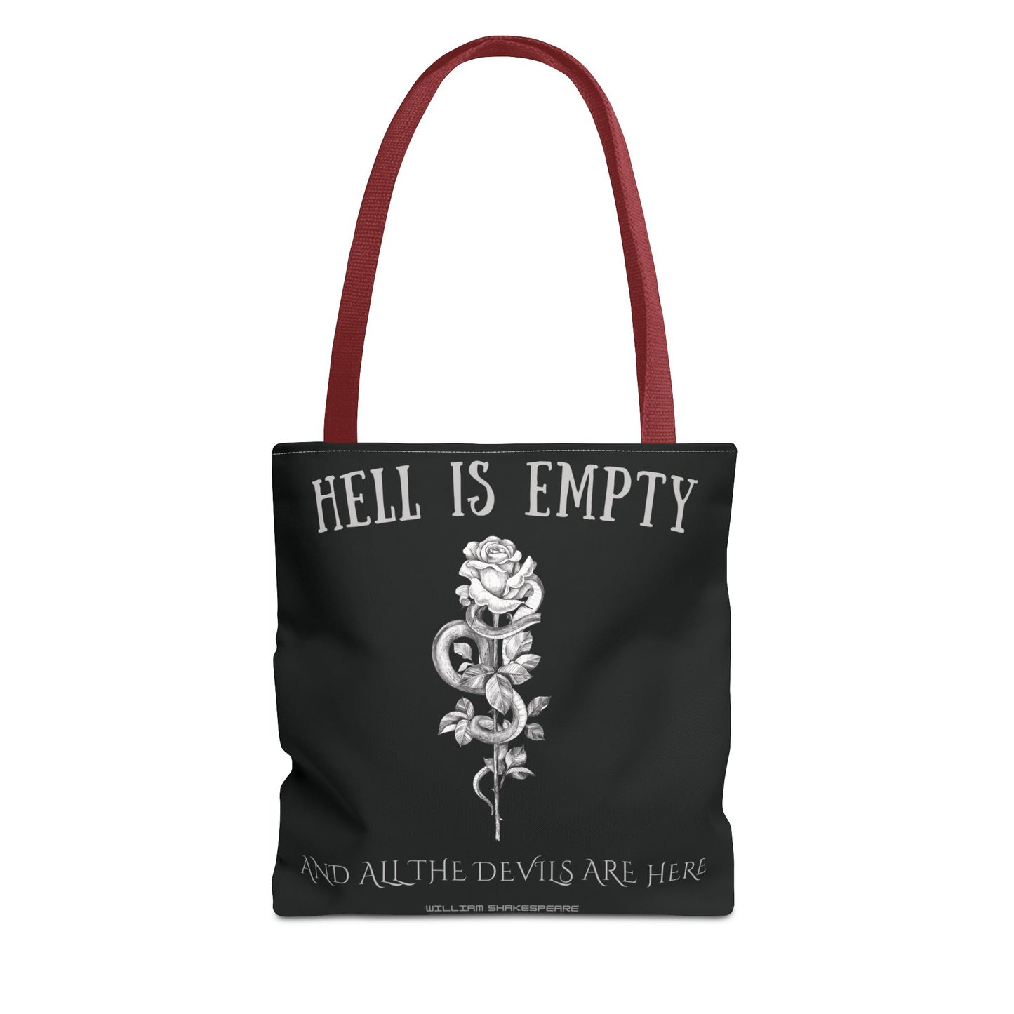 Hell is Empty: Tote Bag - Bibliophile Bazaar